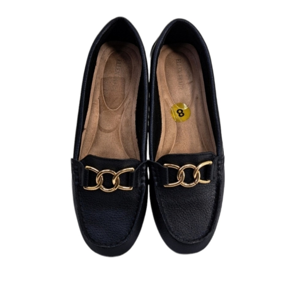 Ellen Tracy Women's‎ Flat Black Shoes 8M